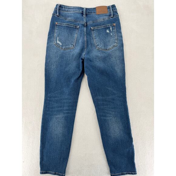 Judy Blue High Rise Slim Jeans Tummy Control 9 29 Johanna - Picture 8 of 12